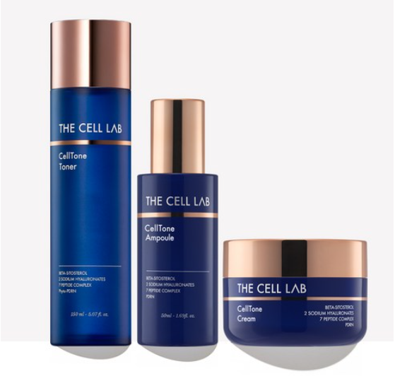 더셀랩 기초케어 3종세트 / 토너+앰플+크림