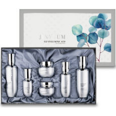 지니윰 이지에프 히알루론산 6종 세트 여성 스킨로션 세트 기초화장품 피부건조 미백 주름개선 기능성화장품 부모님 선물 수분 보습 쇼핑백 기초세트 명절선물 화장품세트