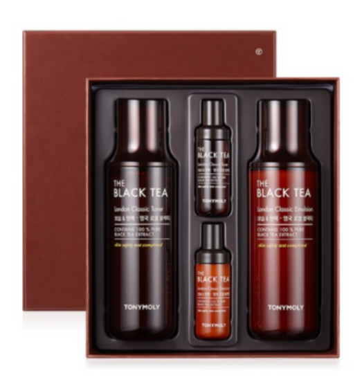 토니모리 더 블랙티 런던 클래식 스킨케어 2종 세트, 10세트