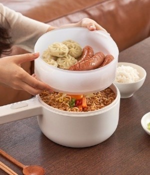 리브트리 키치네뜨 1.5L 멀티쿠커 라면포트 분리형 찜기포함