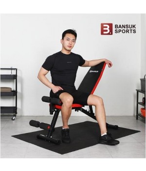 반석 부스트 벤치 각도조절 인클라인 디클라인 가정용 헬스